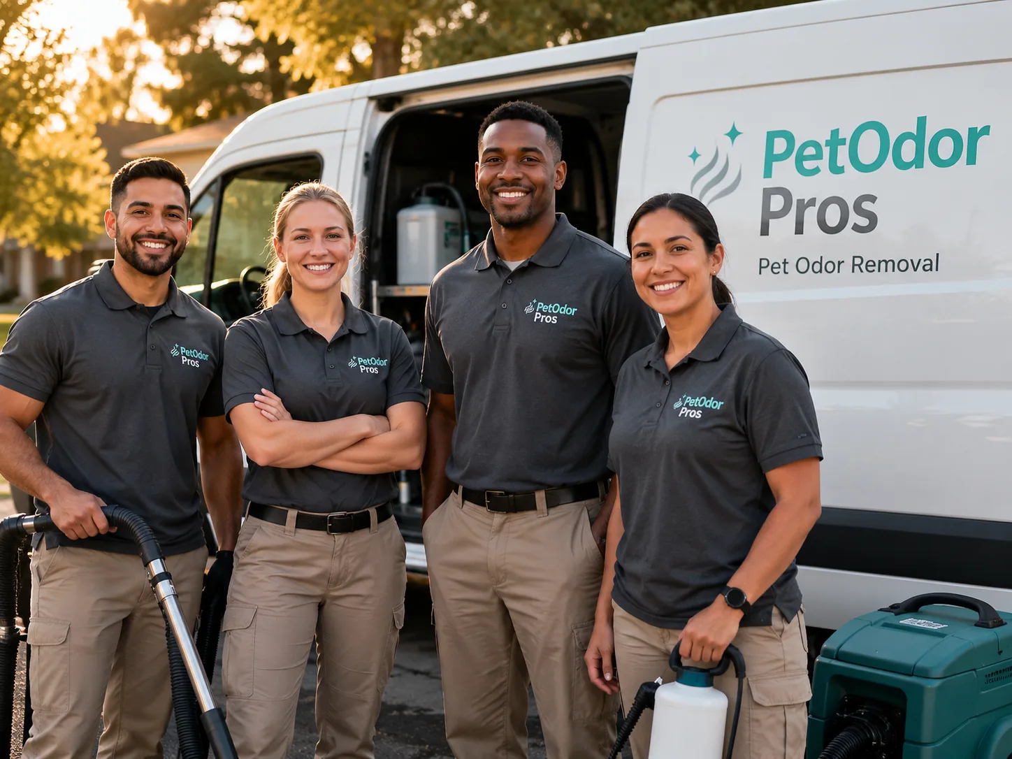 Pet Odor Removal team serving Perkins, MI